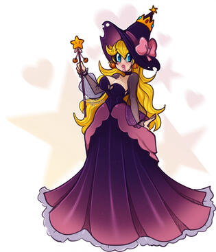 Original outfit | Witch Princess Peach