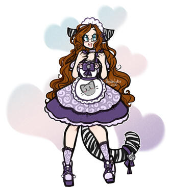 Gift art for bestie!