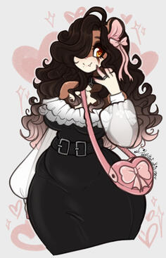 Art trade with my friend DesireeU!